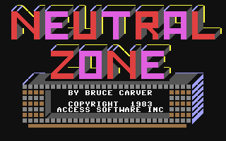 Neutral Zone Title Screen
